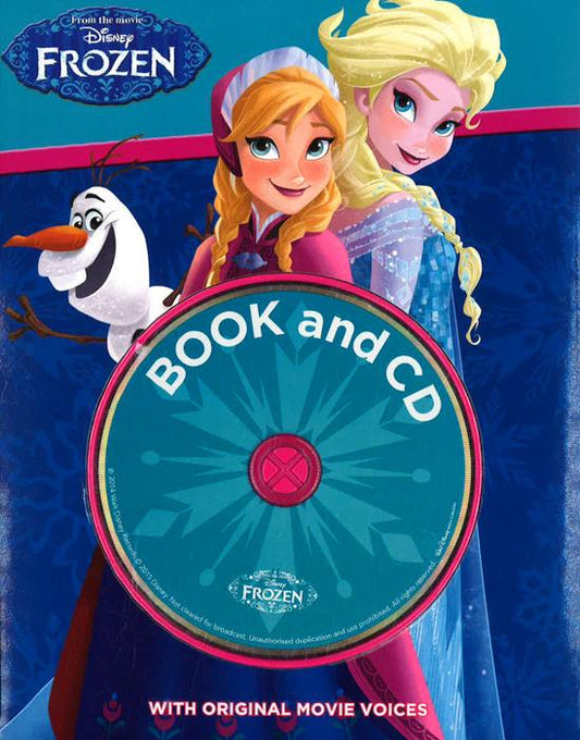 Disney Frozen Book And Cd
