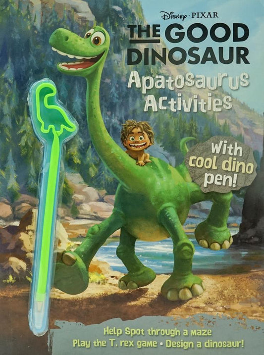 Disney Pixar The Good Dinosaur Apatosaurus Activities With Covermount