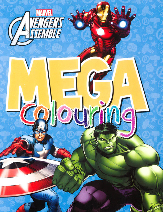 Marvel Avengers Assemble Mega Colouring