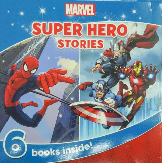 Marvel Super Hero Stories: 6 Books Inside!