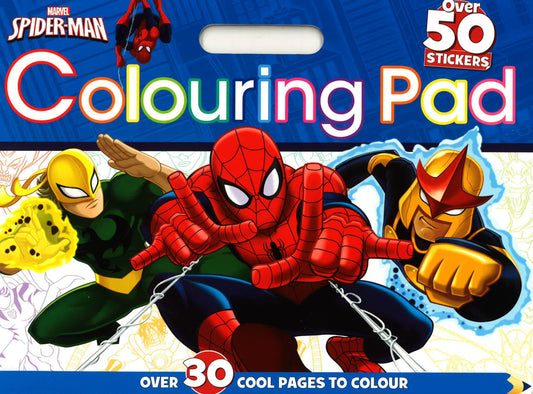Marvel Spider-Man Colouring Pad