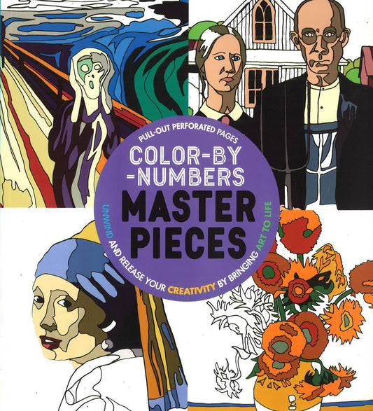 Color-By-Numbers Masterpieces