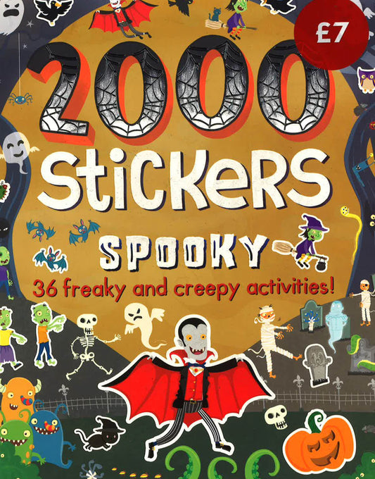 2000 Stickers Spooky: 36 Freaky And Creepy Activities!