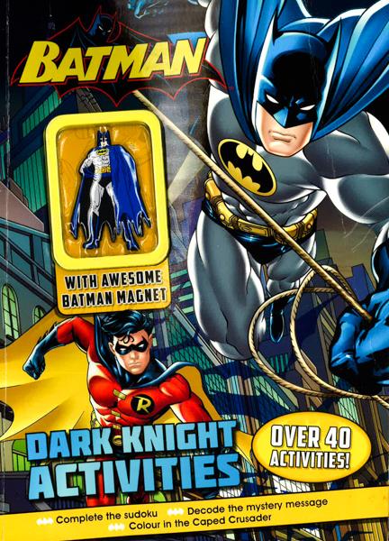 Batman Dark Knight Activities With Awesome Batman Magnet
