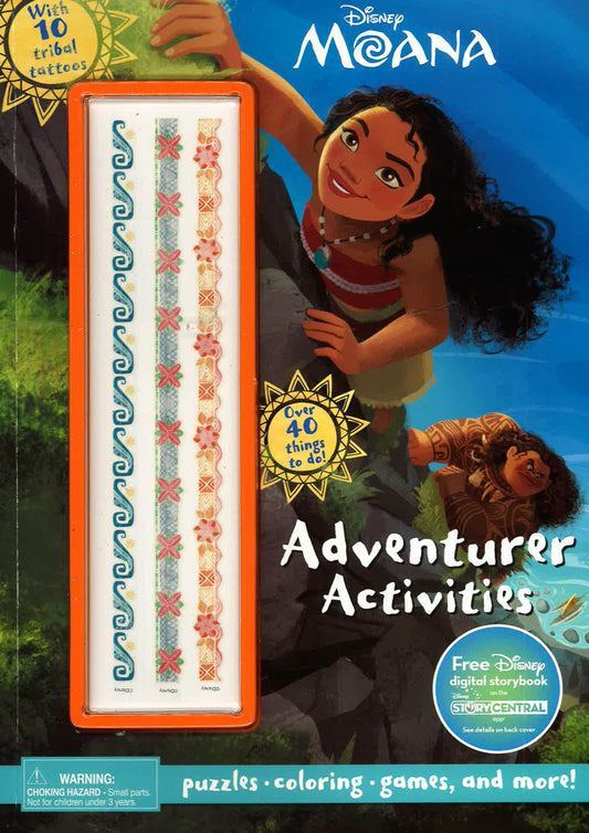 Adventurer Activities Book (Disney Moana)