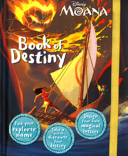 Disney Moana Book Of Destiny