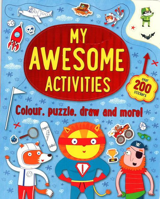My Awesome Activities : Colour, Puzzle, Draw And More!