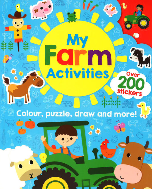 My Farm Activities: Colour, Puzzle, Draw And More!