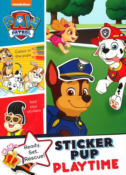 Nickelodeon Paw Patrol Sticker Pup Playtime