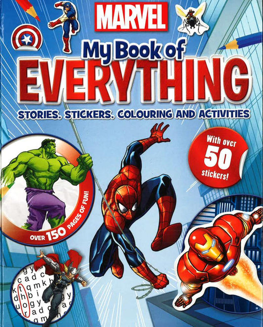 Marvel: My Book Of Everything - Stories, Stickers, Colouring And Activities