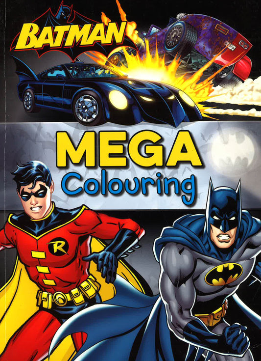 Batman Mega Colouring