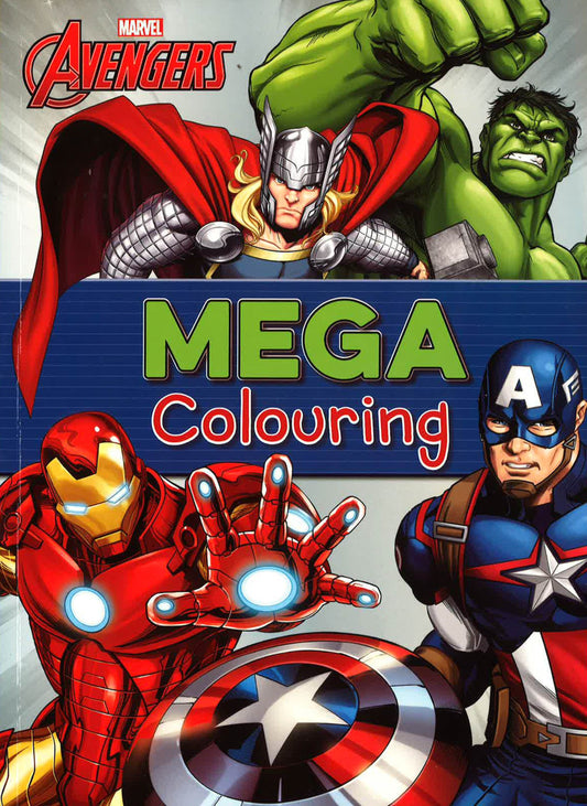 Marvel Avengers Assemble Mega Colouring