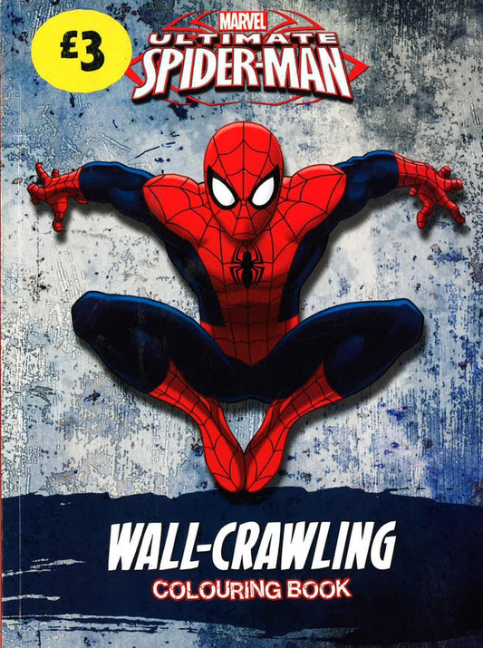 Marvel Spider-Man Wall-Crawling Colouring Book