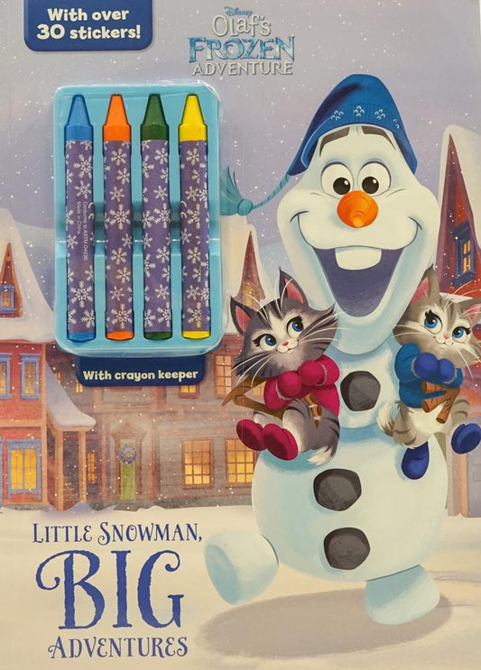 Colouring Fun: Olaf Frozen Adventure Little Snowman Big Adventures