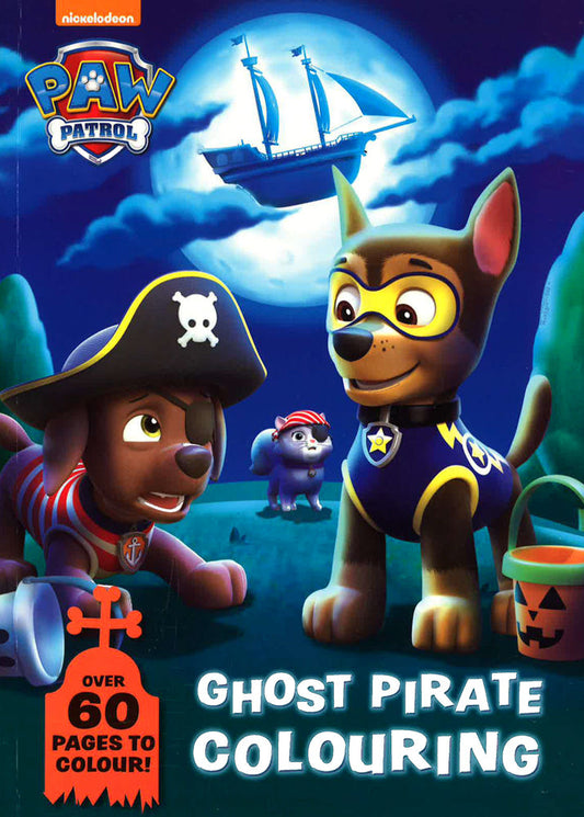Nickelodeon Paw Patrol Ghost Pirates Colouring