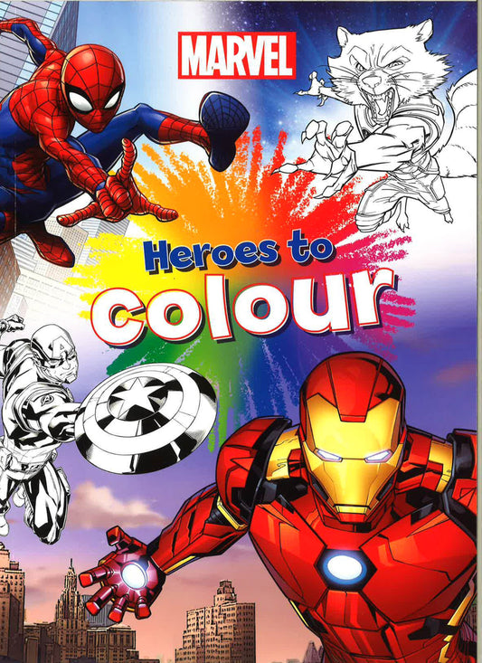 Marvel: Heroes To Colour