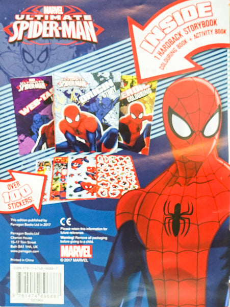 Marvel Spiderman Jumbo Coloring & Activity Book, 80 Pages Paperback