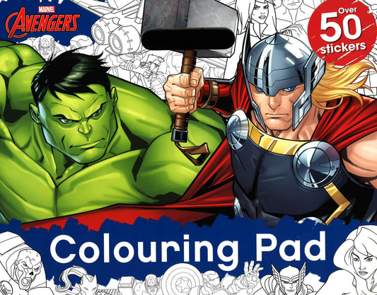 Marvel Avengers Colouring Pad