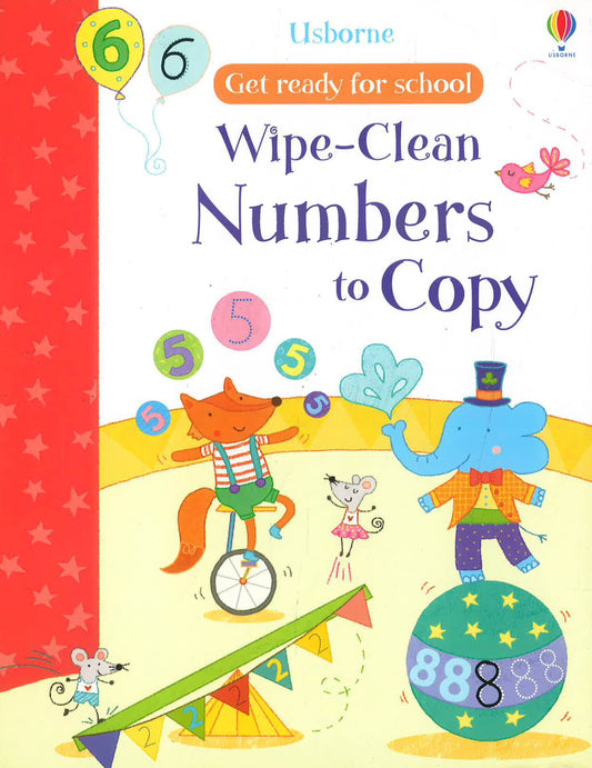 Get Ready For School Wipe-Clean Numbers To Copy
