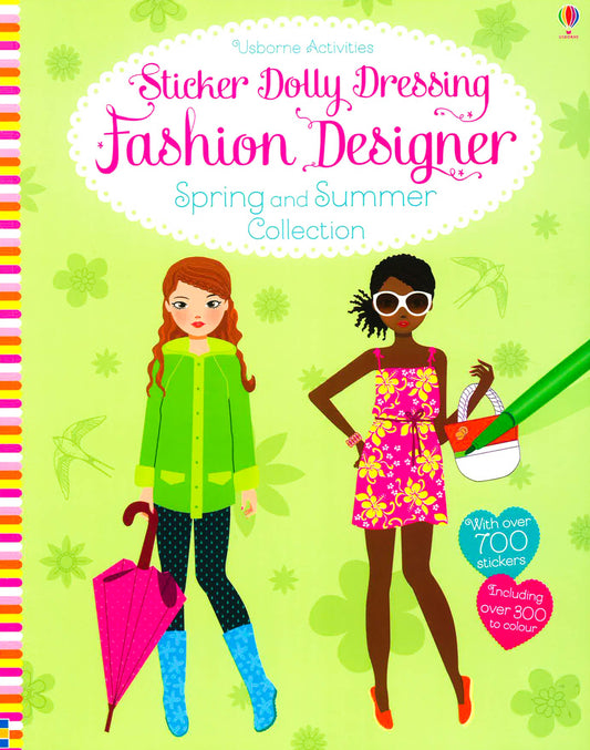 Sticker Dolly Dressing Fashion Designer Spring And Summer Collection