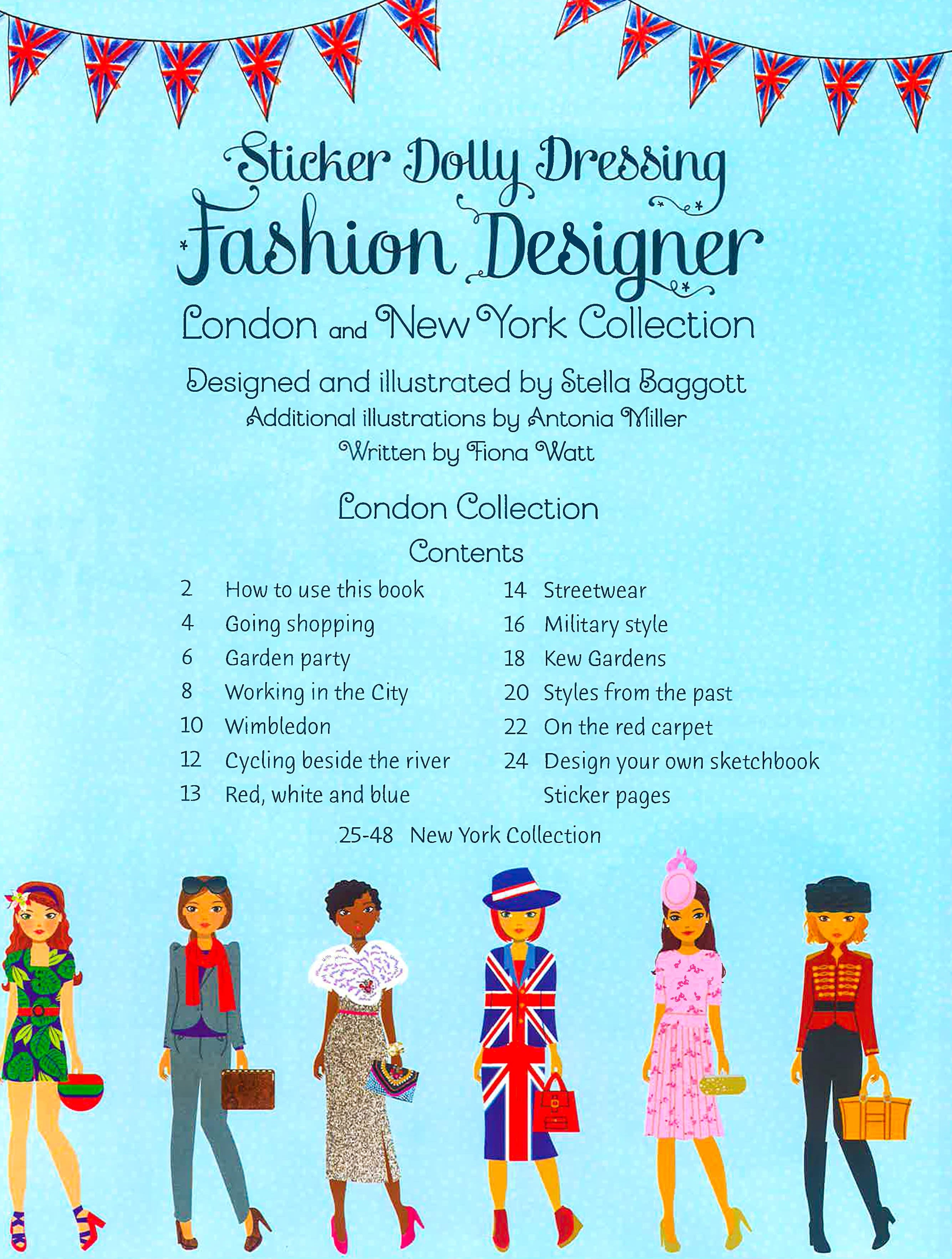 Sticker Dolly Dressing Fashion Designer London And New York Collection BookXcess Sticker Dolly Dressing Fashion Designer London And New York Collection BookXcess