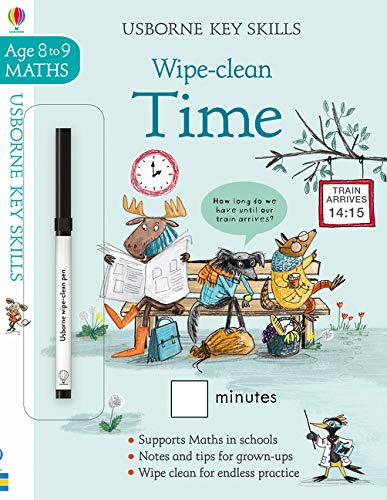 Wipe-Clean Time 8-9