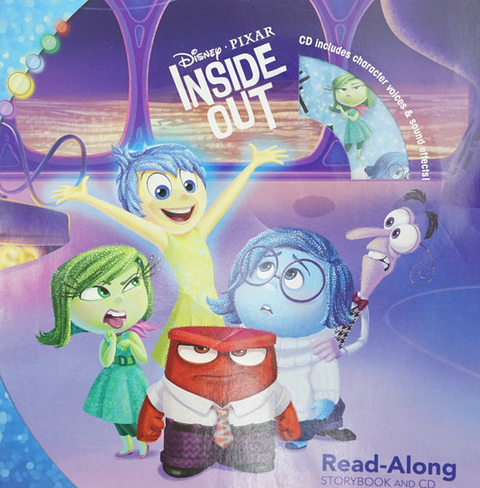 Disney Inside Out: Read-Along Storybook And Cd