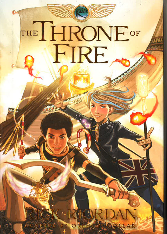 The Throne Of Fire (The Kane Chronicles, Bk. 2)