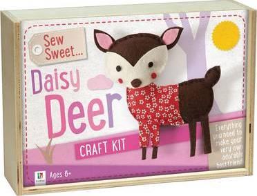 Sew Sweet Craft Kit : Daisy Deer Wooden Box