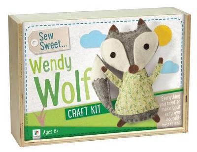 Sew Sweet: Wendy Wolf Wooden Box