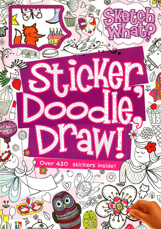 Sticker Doodle Draw! (Purple)