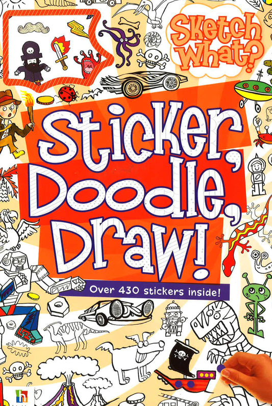 Sticker Doodle Draw! (Orange)