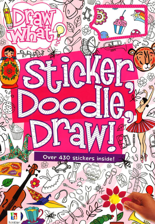 Sticker, Doodle, Draw! (Pink)