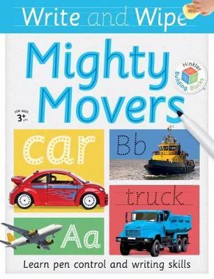 Building Blocks Write And Wipe: Mighty Movers