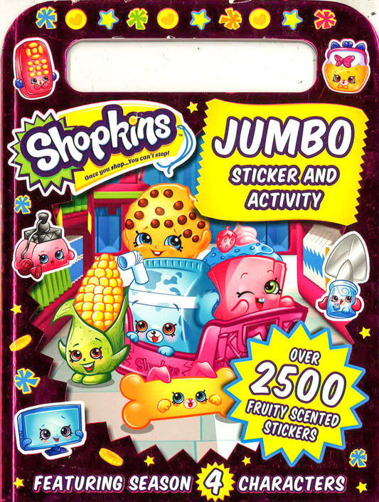 Shopkins Jumbo Sticker And Activity Book