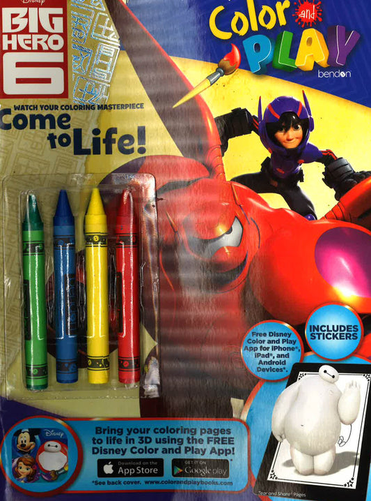 Big Hero 6 Color & Play