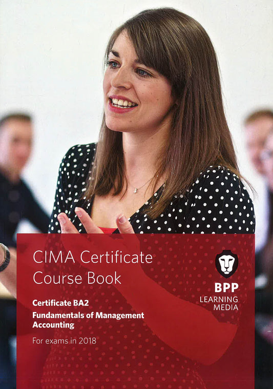 CIMA BA2 Fundamentals Of Management Accounting