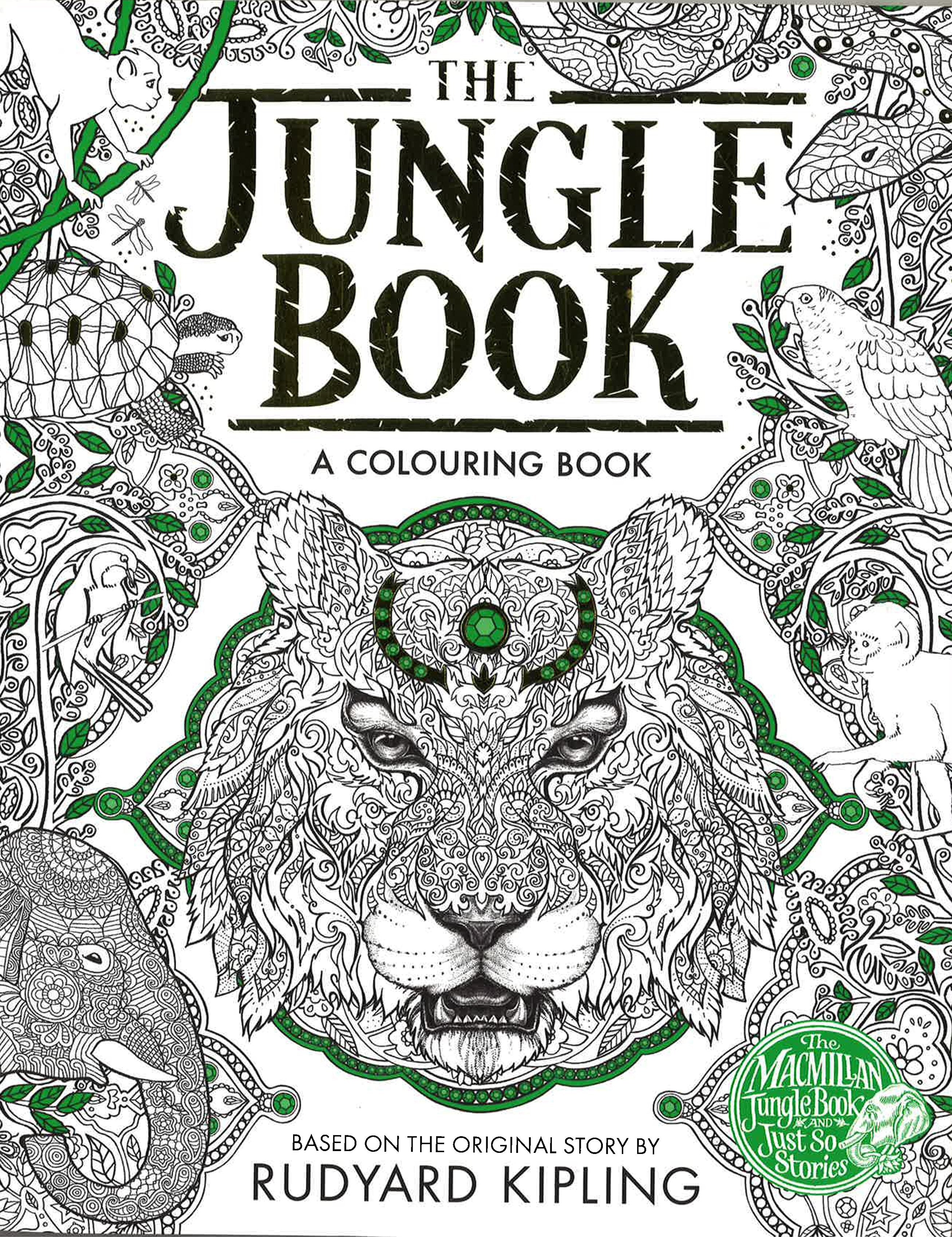 Color Rings Jungle Book The Jungle Book: A Colouring Book – BookXcess