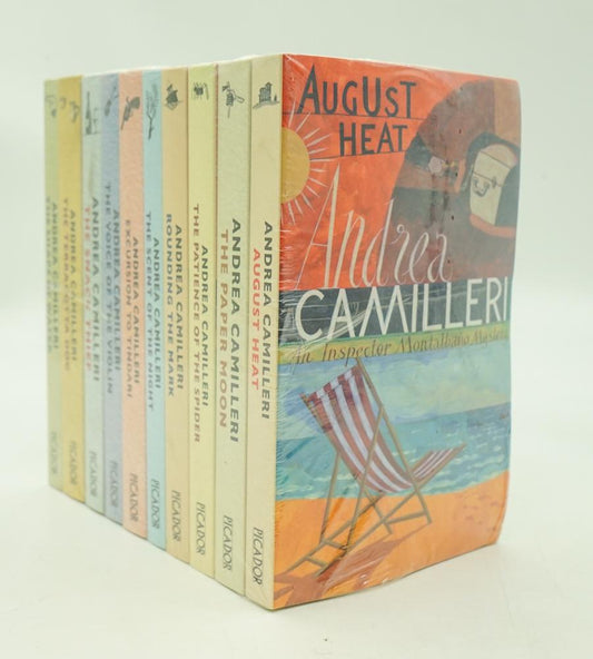 Andrea Camilleri Set Of 10 Books