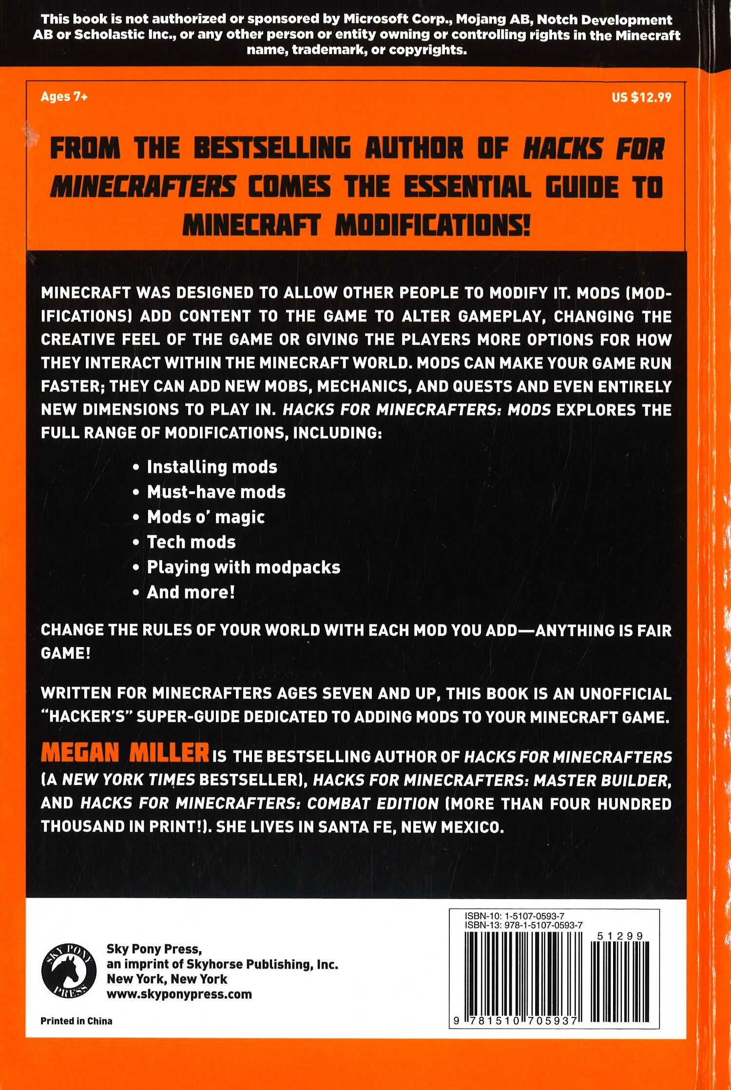 Minecraft Mod Coding Book Hacks For Minecrafters: Mod – BookXcess