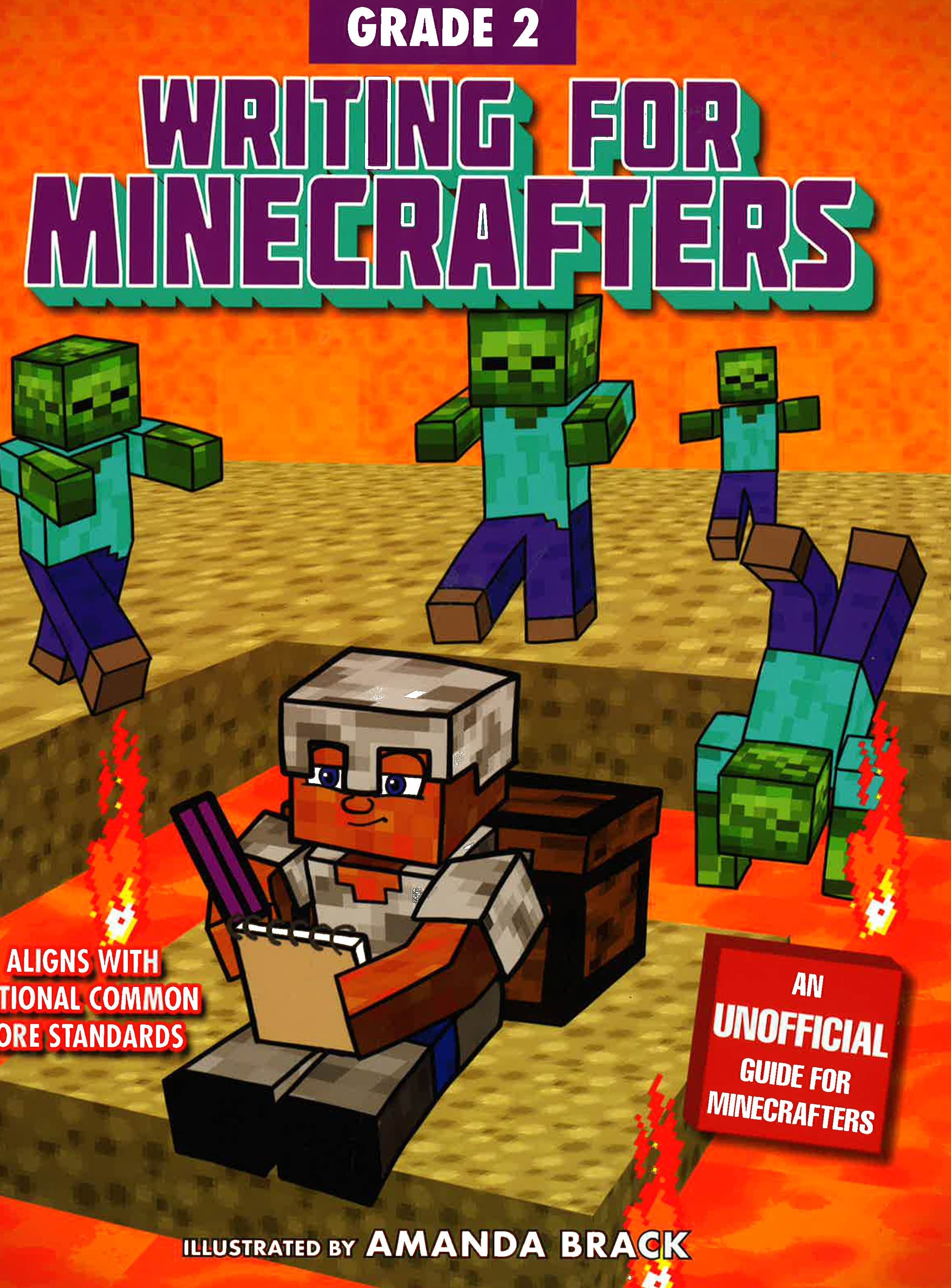 Minecraft Number 2 Writing Writing For Minecrafters (Grade 2) – BookXcess