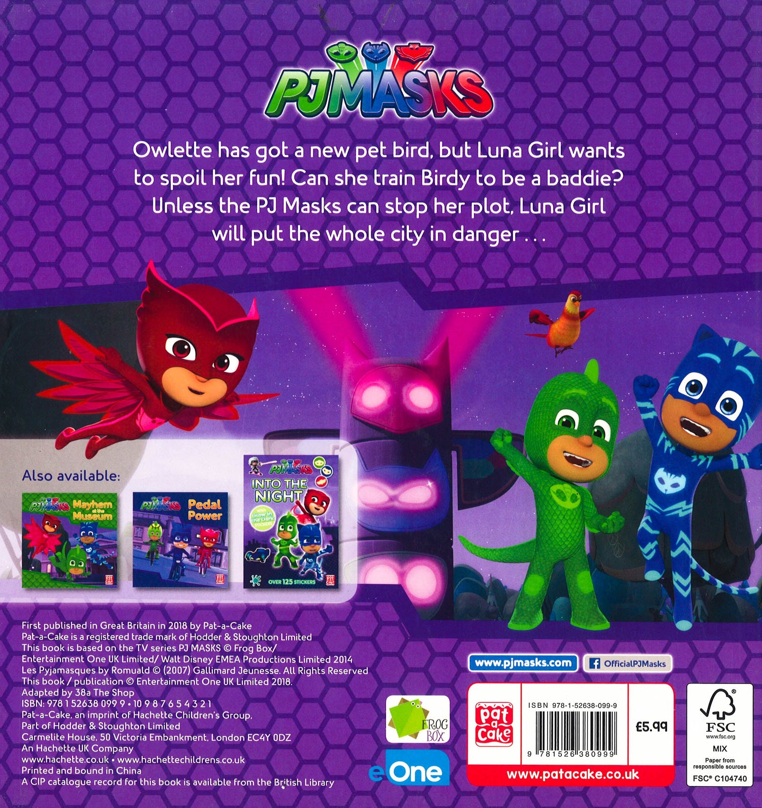 Pj Masks Feathered Friends BookXcess