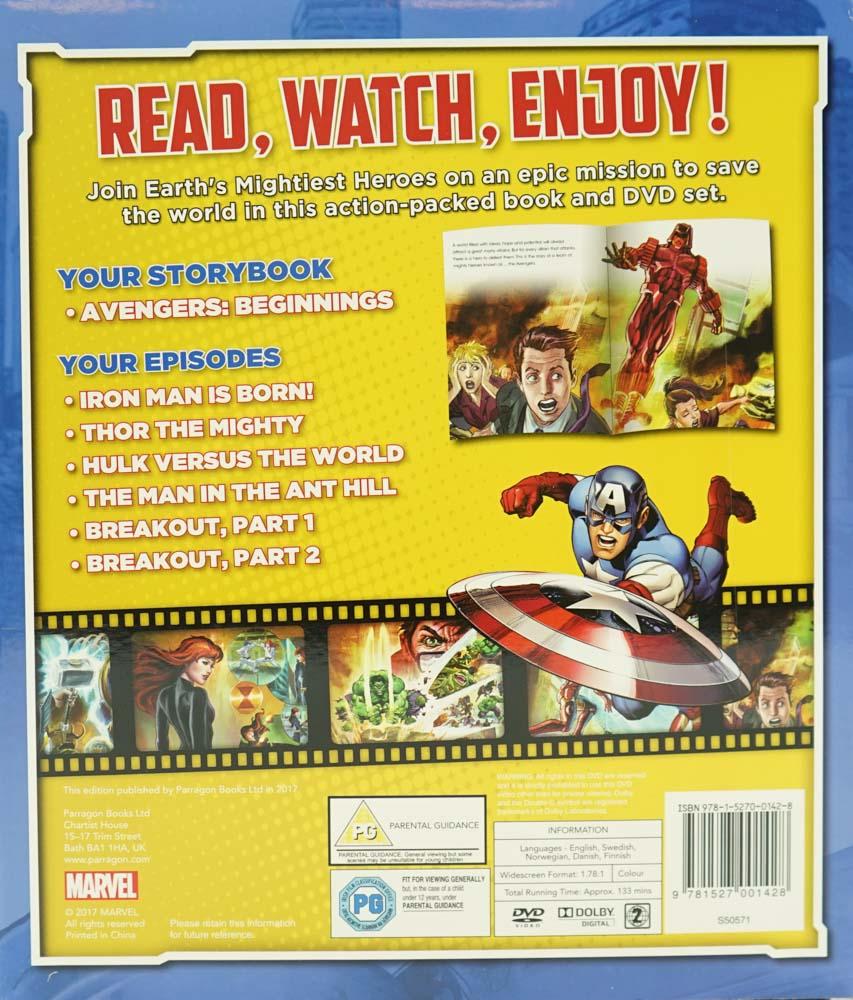 Avengers Book And Cd – BookXcess - Main Image