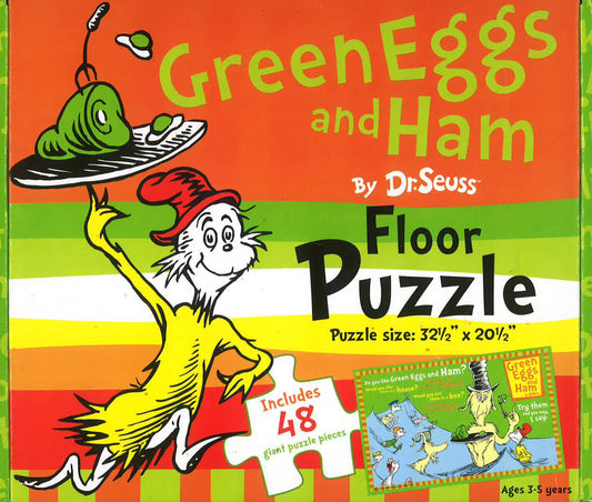 Dr Seuss: Green Eggs and Ham Floor Puzzle