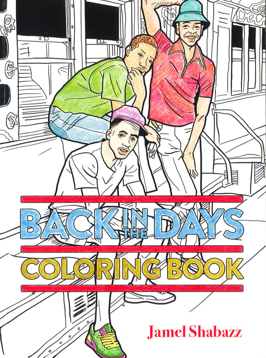 Back In The Days Coloring Book
