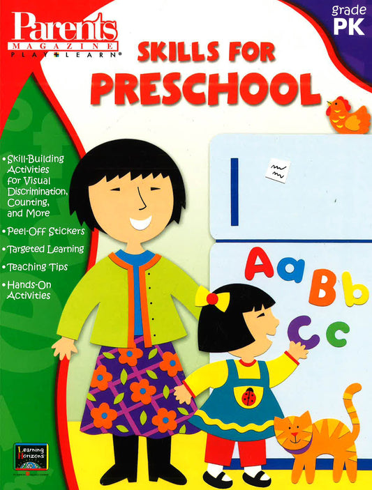 Skills For Preschool (Parents Magazine Play & Learn, Pre-K)