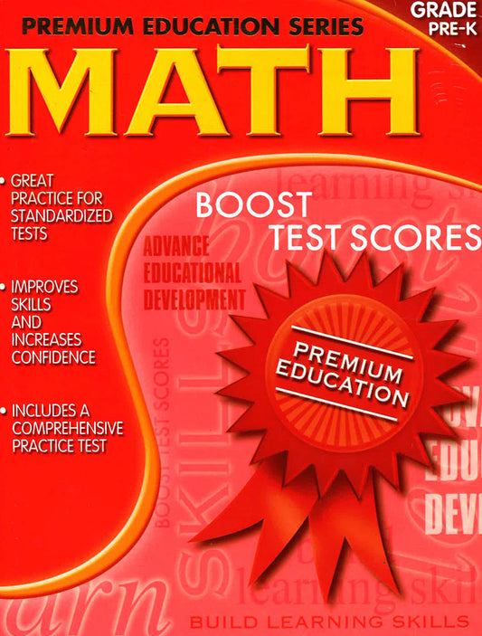 Math (Premium Education Series, Grade Pre-K)