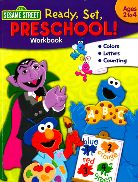123 Sesame Street: Ready, Set, Preschool! Workbook