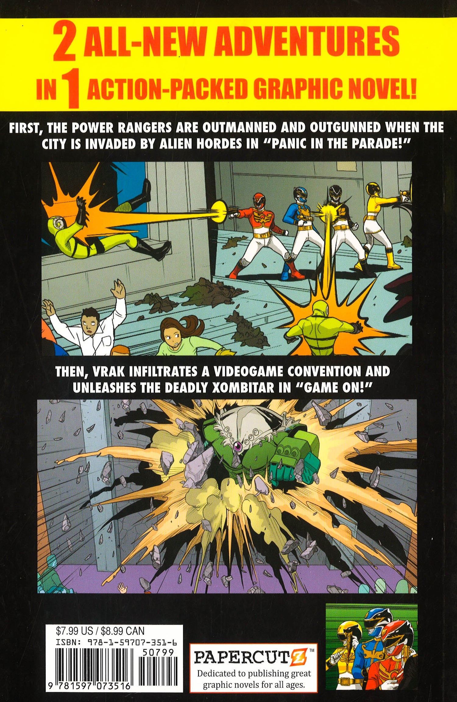 Panic In The Parade (Power Rangers Megaforce Bk. 3) – BookXcess