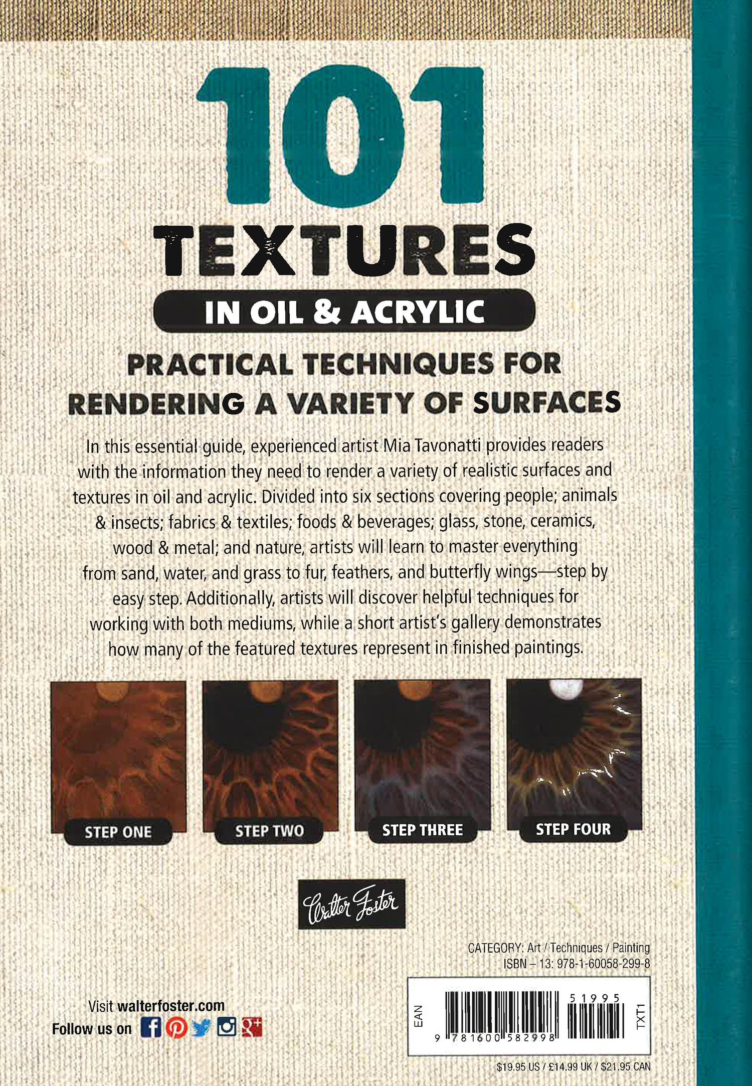 Lecture Paint Texture 101 Textures In Oil & Acrylic: Practical Techniques For Rendering A Va ...